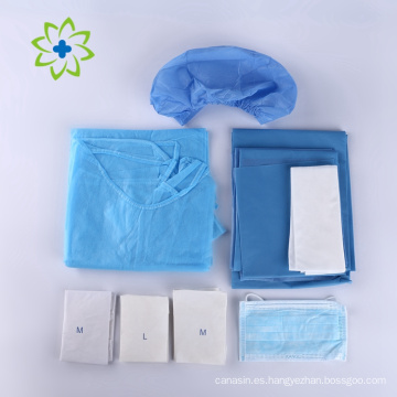 Suministros dentales, incluidos la cubierta y los guantes de la silla dental